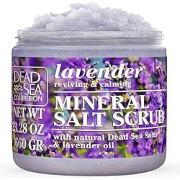 Dead Sea Collection Lavender Mineral Salt Scrub bundle - Picture 1 of 10